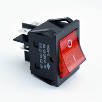 Kcd4 Équipement à courant élevé sur interrupteur 30 ampères 125 250 volts AC DC interrupteur d'éclairage LED 4Pin
