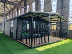 Maison conteneur préfabriquée extensible, maisons modulaires pliables modernes, norme australienne, hauteur intérieure 2,4 m, unité d'habitation complémentaire - Product Image 6