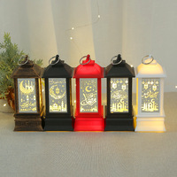 Décoration de fête musulmane de l'Islam Fournitures Eid Mubarak Led Night Light Ornement Ramadan Festival Home Bedroom Decoration