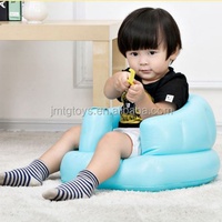 Sofá Cama Inflable Plegable de PVC al por Mayor, Diseño de Tigre Azul para Niños, Silla Convertible Moderna y Minimalista para el Hogar y la Escuela del Bebé