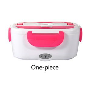 Boîte Repas Chauffante Électrique Portable Anti-Fuite <span class=keywords><strong>12V</strong></span> 1.05L pour Voiture, en Acier Inoxydable et Plastique, Chauffe-Plats Bento - Product Image 4