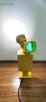 Balise rotative LED haute intensité Safetrip FAA-L802A bidirectionnelle blanc/vert pour tour d'aéroport