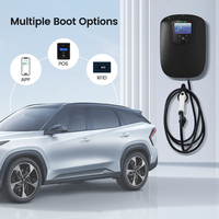 Chargeur mural EV sécurisé 22 kW, courant réglable 6A-32A, contrôle intelligent RFID, fiable pour usage domestique et commercial, unité pour véhicule électrique