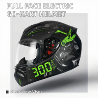 Nuevo Casco Integral de Motocicleta Eléctrica y Go-Kart con Certificación ECE R22.06/DOT, Protección ABS para Motocross, Tallas M/L/XL/XXL