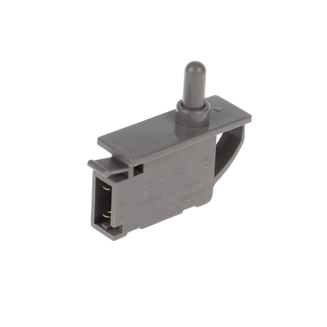 2025 NEW Black 3 Pin Stove Door Switch Home Appliance Door Control Switch Refrigerator Door Light Switch