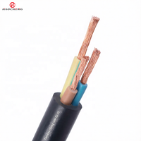 Kabel Daya Fleksibel Berlapis Karet Tahan Cuaca & Minyak YCW Heavy Duty untuk Penggunaan Industri