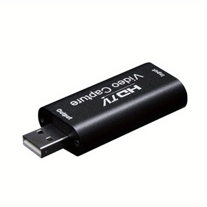 Tarjeta de captura de video HD <span class=keywords><strong>4K</strong></span> USB2.0 a HDTV Video Grabber Record Box para <span class=keywords><strong>PS4</strong></span> Game DVD Videocámara Grabación de cámara Transmisión en vivo - Product Image 1