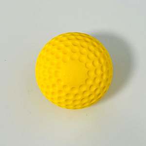 Pelotas de Práctica para Máquina de Lanzamiento de 9 Pulgadas, Extra Duras, Amarillas con Hoyuelos, para Entrenamiento de Cricket - Product Image 4