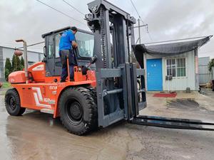 हेली नया बड़ा डीजल फोकलिफ्ट 7 10 12 टन cpcd160 18 टन भारी ड्यूटी केबिन और एयर कंडीशनर के साथ - Product Image 5