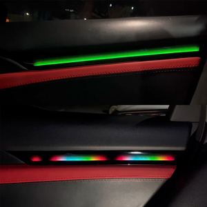 Bande LED RGBIC Premium pour éclairage d'ambiance intérieur de voiture, compatible Honda Civic 2016-2021 - Product Image 4