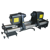 Système de bobinage automatique double alimentation pour rouleaux de papier, compatible avec les imprimantes DTF UV chinoises Roland Mimaki Mutoh