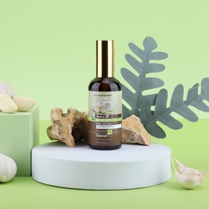 Produits capillaires de salon : Kit revitalisant hydratant et lissant à l'ail pour cheveux noirs, anti-pelliculaire - Product Image 5