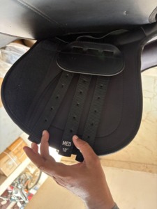 อานม้าสังเคราะห์ Status รุ่น Economic Endurance หนัง PU สีดำ ฮาร์ดแวร์ชุบนิกเกิล โครงพลาสติก - Product Image 4