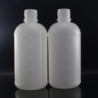 Vide En Plastique 500ml flacons de Polyéthylène Haute Densité Laboratoire Réactif Chimique Liquide Conteneur De Stockage