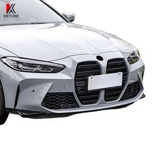 Griglia Anteriore KIETUNE di Alta Qualità Stile M4, in Alluminio, Montaggio a Bullone, Verniciatura di Base, Compatibile con <span class=keywords><strong>Serie</strong></span> 4 G22/G23/G26 Bodykit - Product Image 2