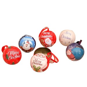Nuevas bolas decorativas navideñas, tarros de dulces navideños, adornos para árboles de Navidad, cajas de dulces de regalo para niños - Product Image 5