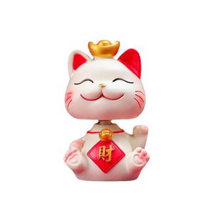 ตุ๊กตาดังจาก Douyin, ของตกแต่งรูปแมวน่ารัก, ของป<span class=keywords><strong>ระ</strong></span>ดับในรถยนต์แบบส่ายหัวได้, ของขวัญงานฝีมือเรซิ่น - Product Image 5