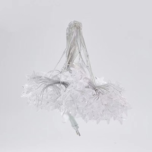 Lumières <span class=keywords><strong>de</strong></span> décoration <span class=keywords><strong>de</strong></span> fenêtre Guirlande lumineuse en cuir Décoration intérieure <span class=keywords><strong>de</strong></span> Noël 8 modes Lumières <span class=keywords><strong>de</strong></span> rideau - Product Image 6