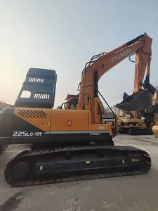 รถขุดไฮดรอลิกแบบตีนตะขาบ Hyundai 225LC-9T น้ำหนัก 22.5 ตัน เครื่องยนต์ยี่ห้อฮุนได - Product Image 3