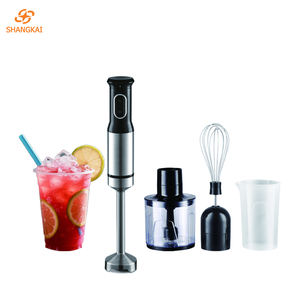 Mixeur plongeant électrique multifonctionnel en acier inoxydable 1200W à vitesse variable pour usage domestique (modèle allemand) - Product Image 3