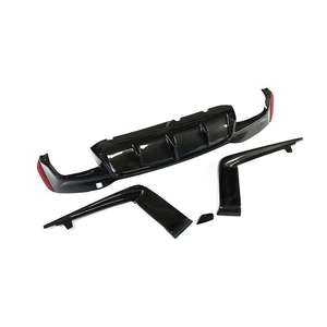 Diffuseur de pare-chocs arrière en fibre de carbone pour BMW Série 5 G30 G38 M Sport 2018 2019 2020 <span class=keywords><strong>2021</strong></span> 2022 - Product Image 2