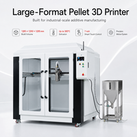 Printer FGF Industri Baru Tugas Berat Tertutup dengan Ukuran Bangunan 1200x1200x1200mm, Modul Pemandu Linear, Transmisi Sabuk, dan Meja Pemanas