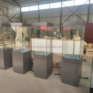 عروض Artworld سعر المصنع تصميم مخصص للمجوهرات نافذة متجر ضوء متجر عرض الخشب الرخامي - Product Image 6