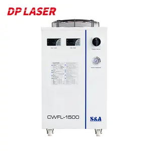 S & A CWFL-1500 1500W 1,5 KW Pendingin Air Industri Mesin Pemotong Laser Serat Logam Pendingin Air