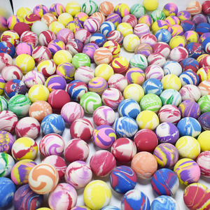 25/30mm Mixed Flower <b>Ball</b> <b>Bouncing</b> <b>Ball</b> One Yuan Gashapon Machine Toy Magic Eye Watermelon Plastic Cross-Border Supply - Product Image 4