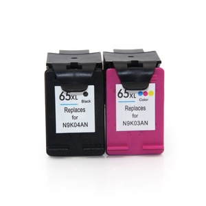 ตลับหมึกซูเปอร์คัลเลอร์ 65XL 65 ชิปรีเซ็ต สำหรับเครื่องพิมพ์ HP DeskJet 2623 5020 2655 3720 3721 3722 3723 3752 - Product Image 2