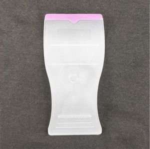 Square PP Nhựa Làm Rụng Lông Kem Scraper Thìa Scoop Với Silicone Tip Công Cụ Mỹ Phẩm Để Loại Bỏ Tóc Lông Sáp - Product Image 3