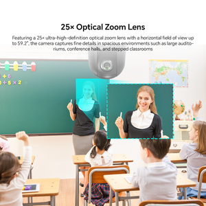 25x 1,8-Zoll Broadcast-Level <span class=keywords><strong>PTZ</strong></span>-Kamera 4K 3G SDI <span class=keywords><strong>PTZ</strong></span>-Kamera Netzwerk-<span class=keywords><strong>PTZ</strong></span> Live-Streaming-Kamera - Product Image 4