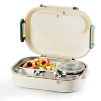 Thermos alimentaire en acier inoxydable, boîte à lunch isotherme, récipient alimentaire pour enfants, adultes
