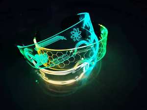 Gafas LED Luminosas Cyberpunk de Moda, Gafas Creativas con Luces LED para Fiestas - Product Image 5