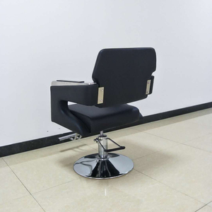 Chaise de salon de coiffure moderne, simple et confortable, en cuir de haute qualité, multifonctionnelle et pivotante - Product Image 3
