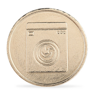 Fichas acanaladas de Metal de aleación de Zinc, Token plateado de alta calidad para Arcade <span class=keywords><strong>Tirador</strong></span> - Product Image 5