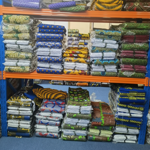 Tissus 100% Coton Véritable Wax Designs African Dutch Super Hollandais Garantie Authentique pour Couture Robes Pagne Chine - Product Image 1