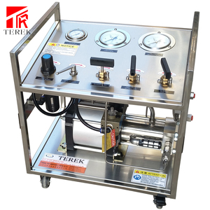 TEREK 브랜드 1-80MPa 공기 구동 H2/N2/<span class=keywords><strong>O2</strong></span>/CO2 가스 전송 충전 부스터 펌프 유닛 시스템. - Product Image 1