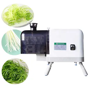 Máquina Comercial Eléctrica para Triturar Cebolla Verde, Trituradora de Vegetales, Cortadora de Pimiento y Cebolla - Product Image 1