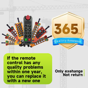 JYRDI TRK-R8D Wireless Crane <strong>Remote</strong> <strong>Control</strong> And Radio <strong>Remote</strong> <strong>Control</strong> For Lifting Controller Ergonomic Design - Product Image 4