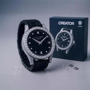 Ensemble de montres à quartz de la série Royal, modèle cadeau, puzzle, petit jouet cadeau, pendentif, blocs de jeu tendance - Product Image 2