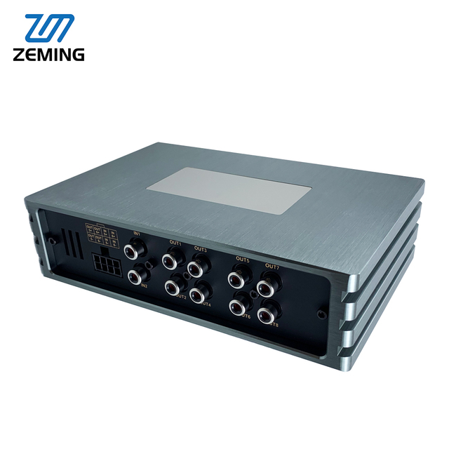 High-Power DSP 6-Channel Car Amplifier with Crossovers and High Level Input for Car Audio Speaker System dsp car