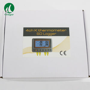 AZ88598 <strong>4</strong> Channel K Type Temperature <strong>Sensor</strong> SD Card <strong>Data</strong> <strong>Logger</strong> Temperature Recorder - Product Image 4