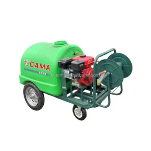 160L Agrícola Mano Empuje Motor de Gasolina Tanque de Potencia Pulverizador Máquina de Pulverización Agricultura