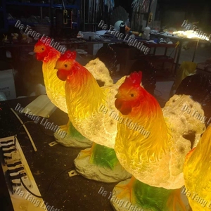 Escultura Luminosa con Temática de Granja para Mercados, Parques Familiares, Centros Comerciales y Proyectos de Decoración para Eventos Temporales - Product Image 5