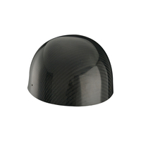 Casque unisexe adulte double usage en fibre de carbone finition brillante/mate, logo personnalisé, léger, coque de course, équitation, équestre 3K