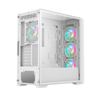 Low MOQ Factory Gaming Computer Case Extra ATX PC Case Computer Towers Transparent Side Panel Full Tower ATX PC Case