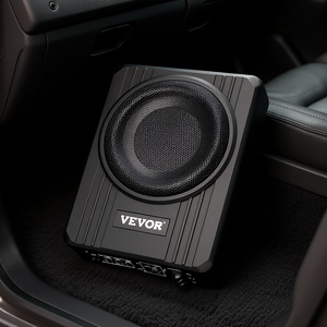 Subwoofer actif Vevor 8 pouces 400W, mince, sous le siège, pour voiture et camion, système audio haute performance, haut-parleur de basses - Product Image 2