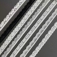 Renda Elastis Nylon-Spandex 1.5cm dengan motif bunga buah untuk Pakaian Dalam, Celana Dalam, Kaus Kaki & Pakaian