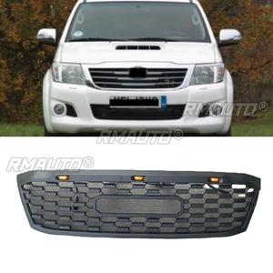 Parrilla Delantera LED para Coche, Kit de Carrocería, Parrillas de Carreras para Toyota Hilux Vigo 2005-2011, Pieza Exterior - Product Image 1
